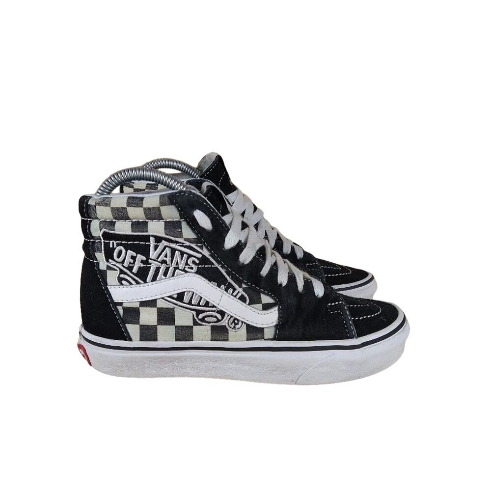 Vans Off The Wall - SK8-Hi - Sneakers - Black/White - Women's - 5.0
